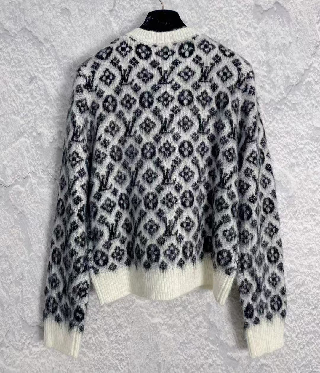 New Classic Monogram Full Print Knit Cardigan