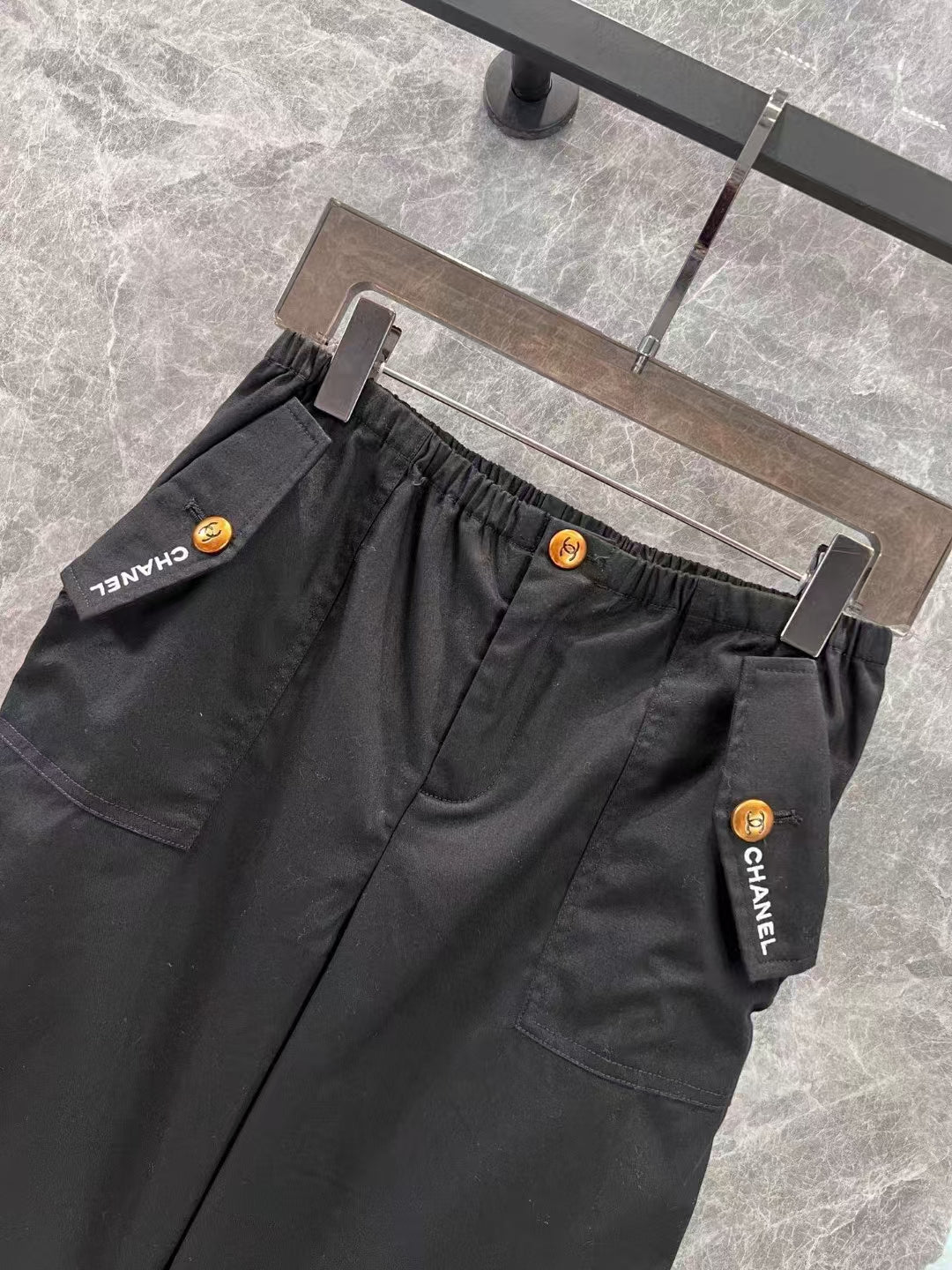 New Low Rise American Drawstring Pocket Overalls