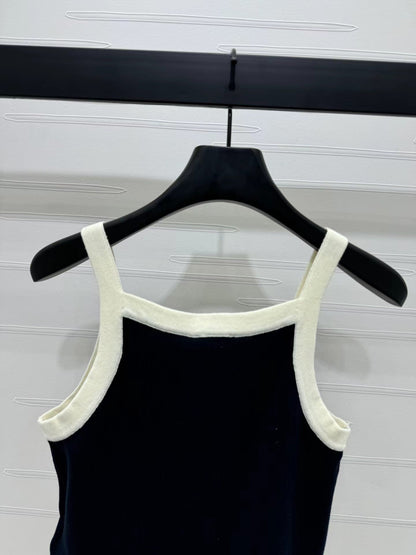 New autumn new logo knitted camisole
