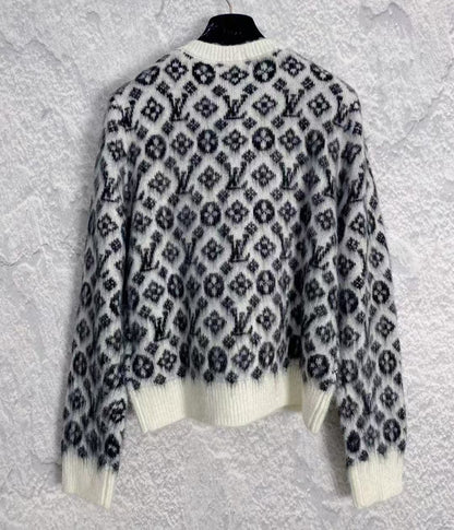 New Classic Monogram Full Print Knit Cardigan