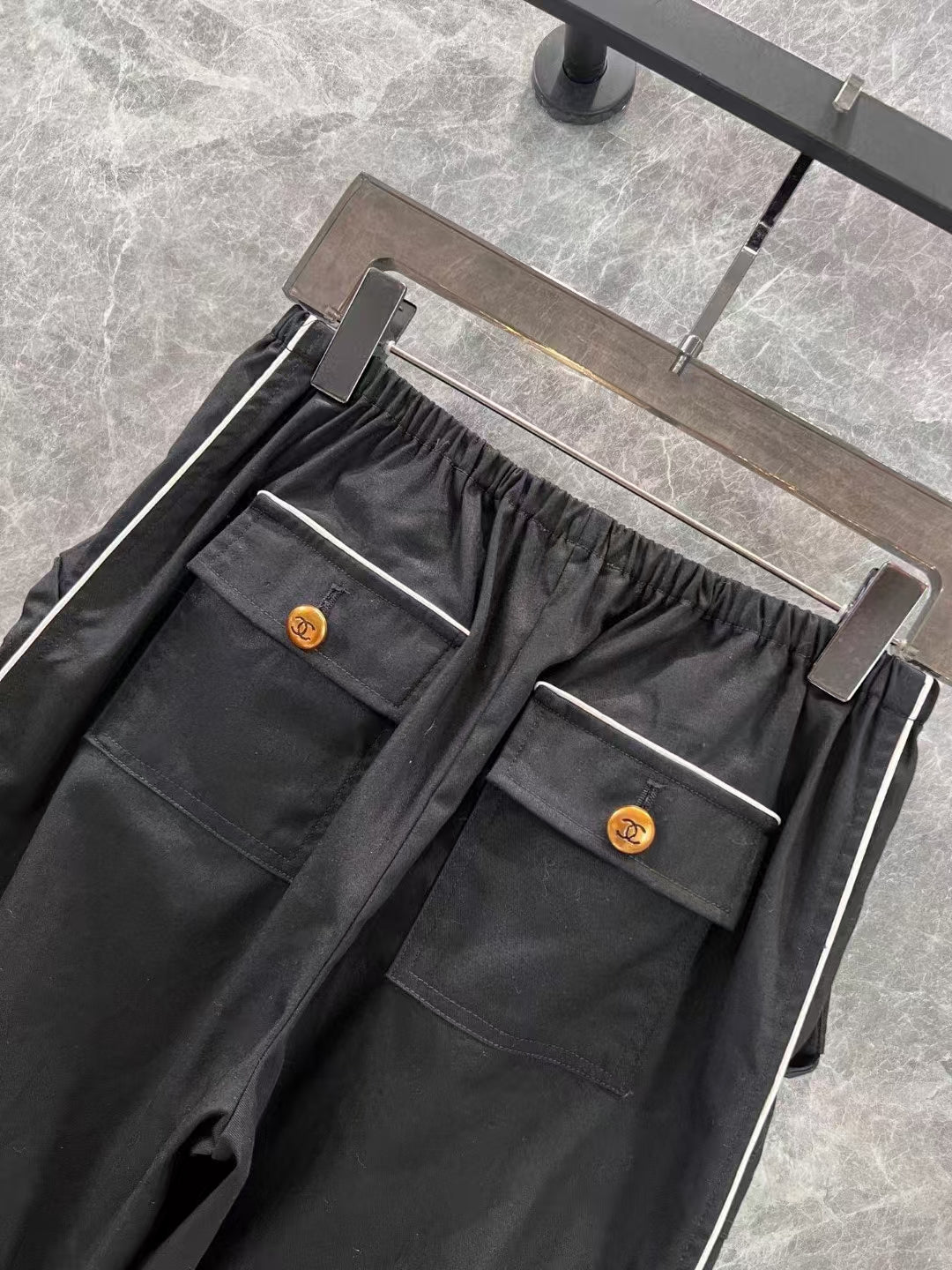 New Low Rise American Drawstring Pocket Overalls