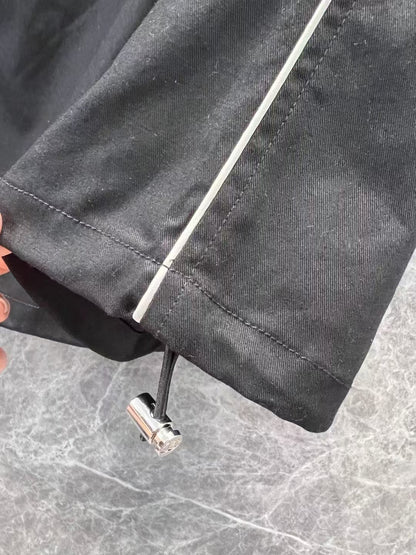 New Low Rise American Drawstring Pocket Overalls