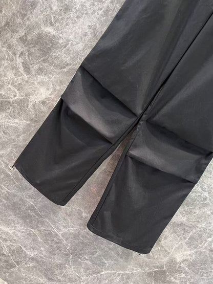 New Low Rise American Drawstring Pocket Overalls