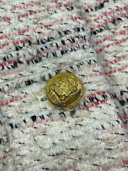 24FW NEW floral tweed jacket