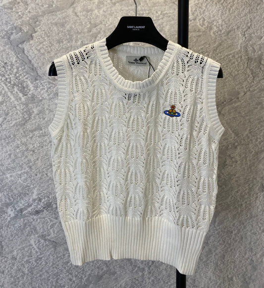 New style knitted hollow vest
