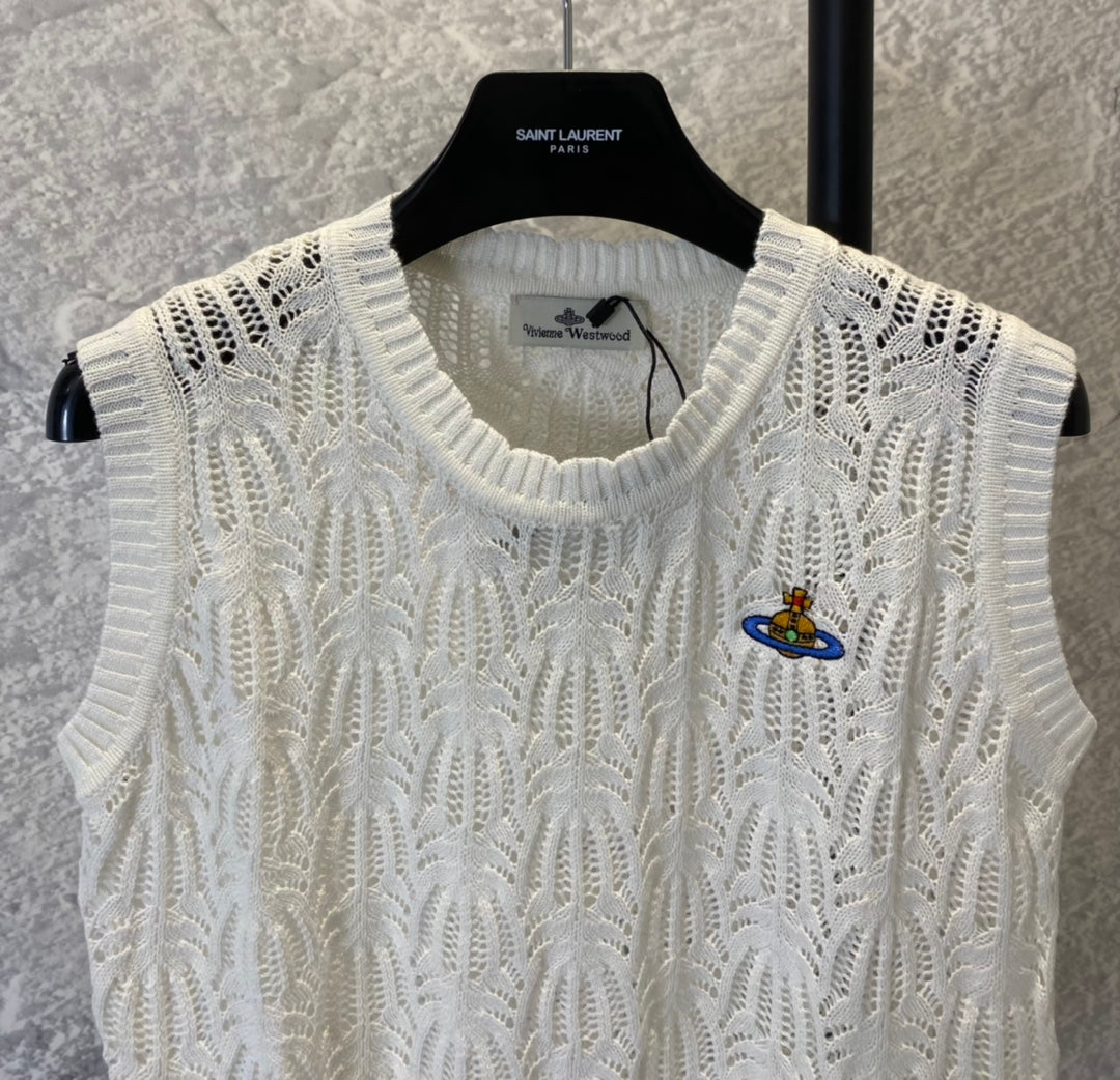 New style knitted hollow vest