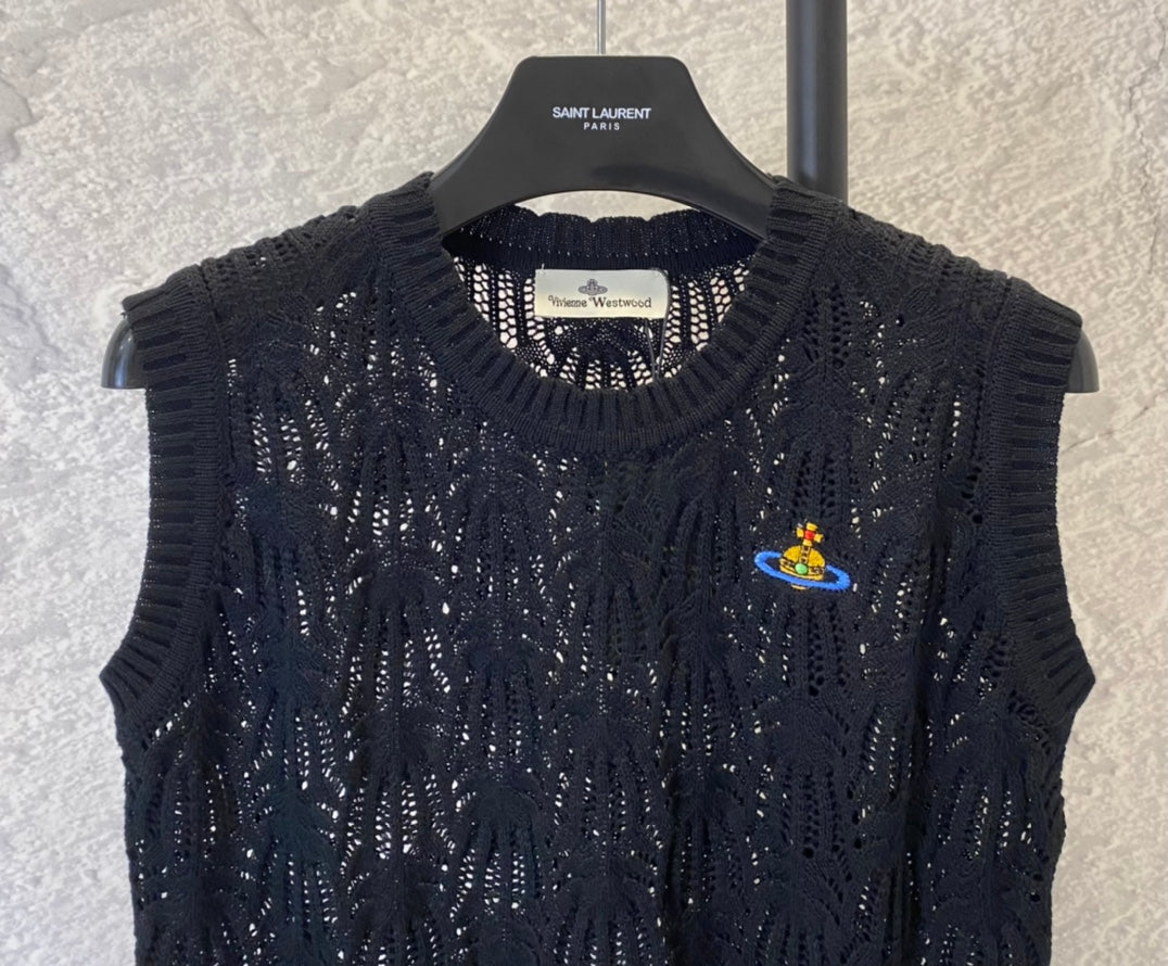 New style knitted hollow vest