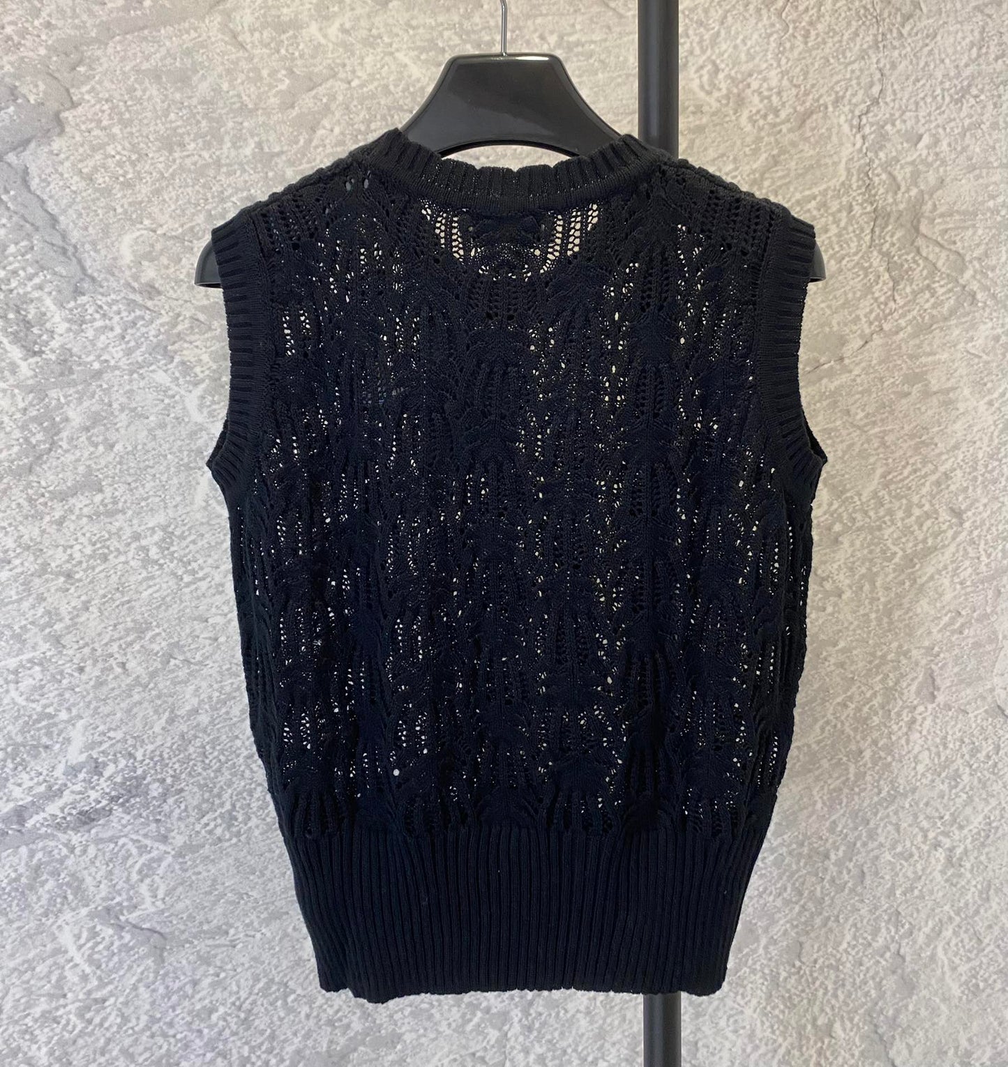 New style knitted hollow vest